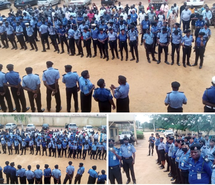 Adamawa: Police deploy Surveillance Ahead Of President Muhammadu Buhari’s Visit