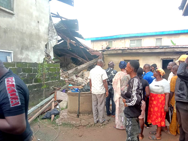 One Feared Dead As Building Collapse In Akure
