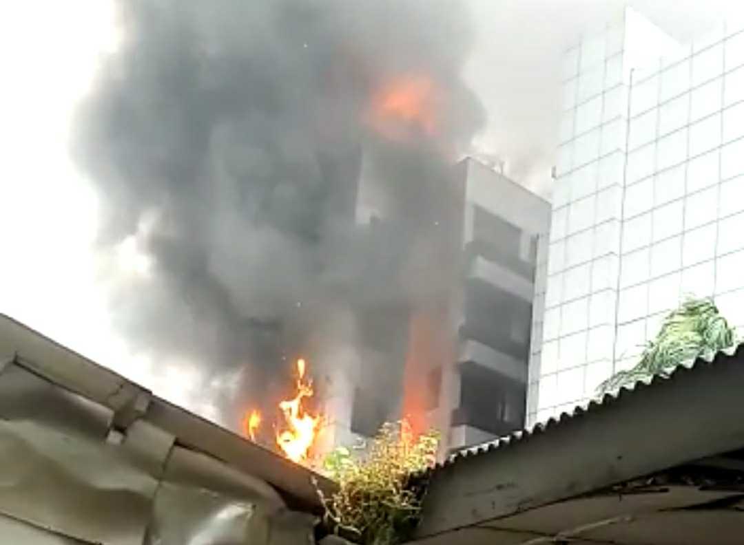 JUST IN: Again, Fire Breaks Out At NPA Headquarters