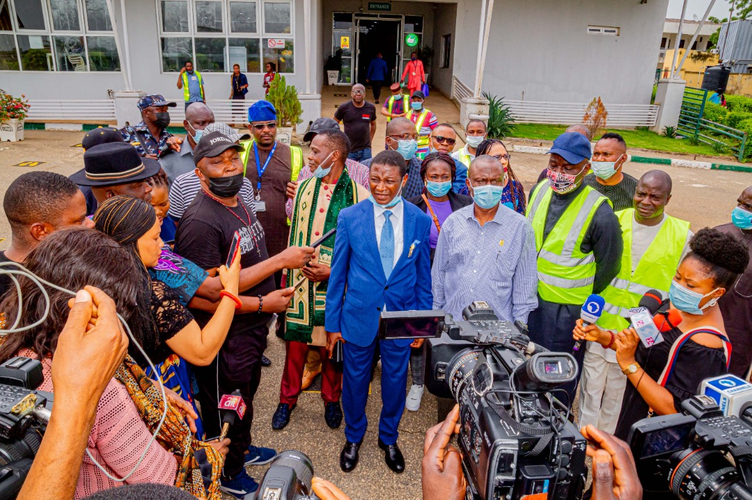 Christian Pilgrimage: 2300 pilgrims airlifted to Jordan arrive Nigeria safely – Rev Pam