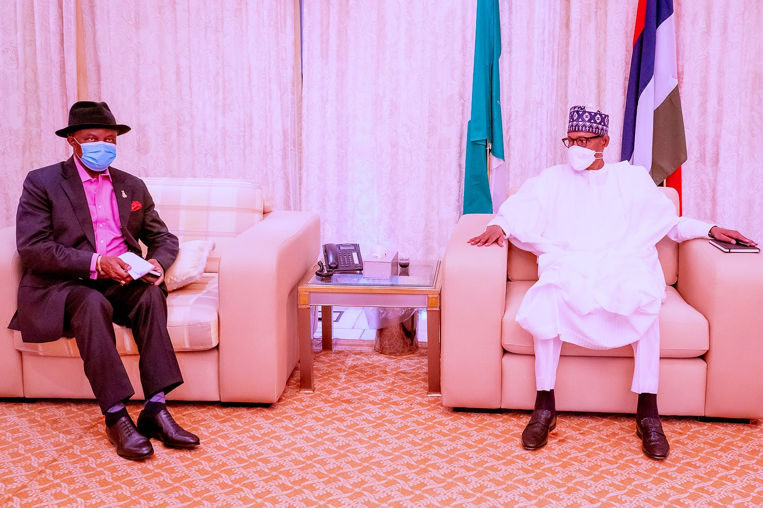 Buhari in closed door meeting with Anambra State Governor