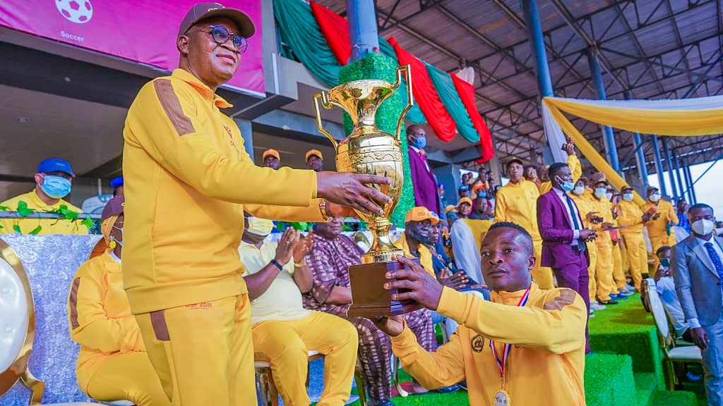 We’re using sports to spread messages of love, unity- Oyetola