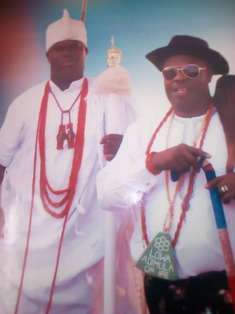 Lowa Adimula felicitates Ooni Ogunwusi on his birthday