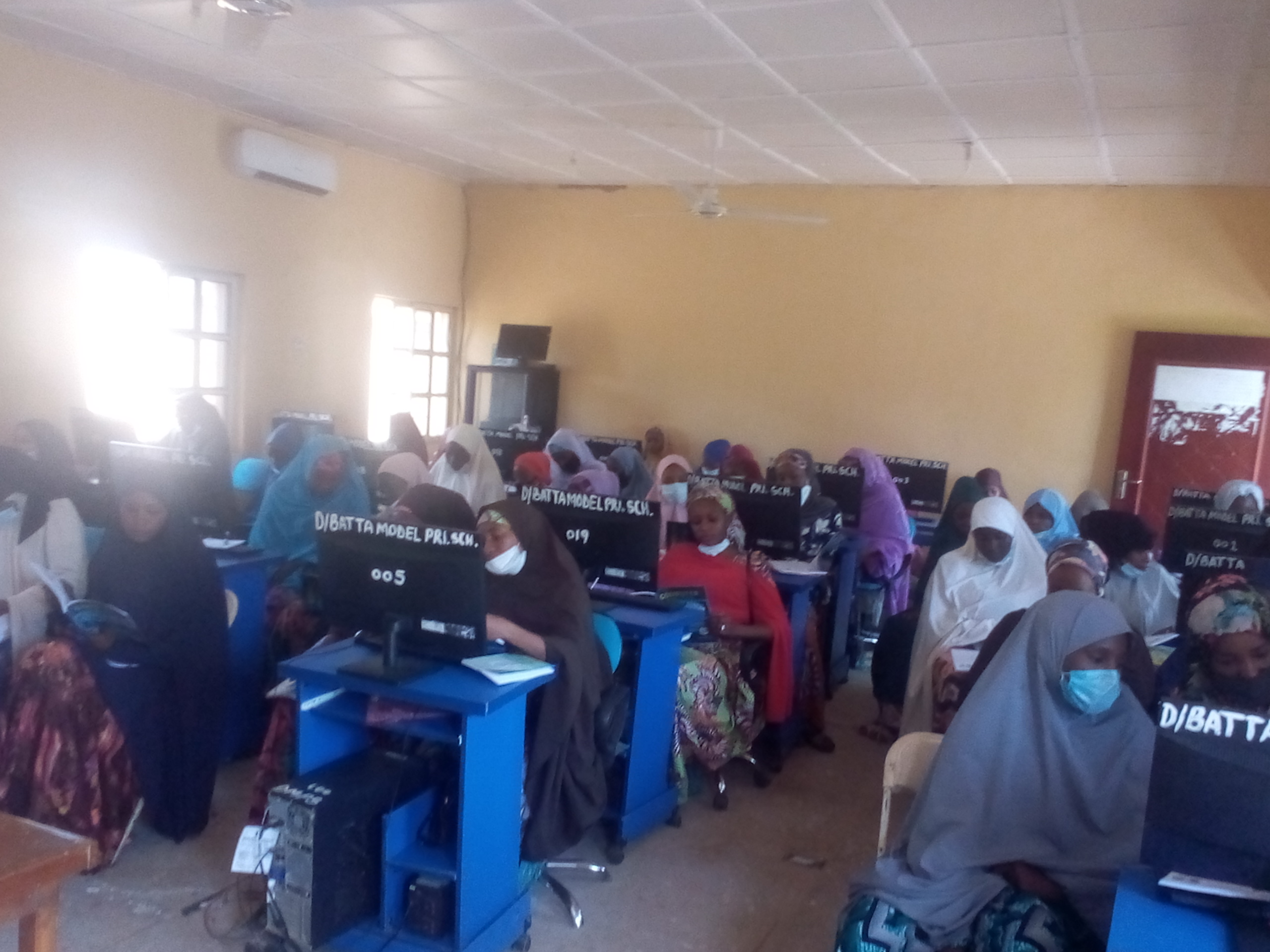 Tamallan Foundation Flagg Off Computer Education Training For Five Weeks