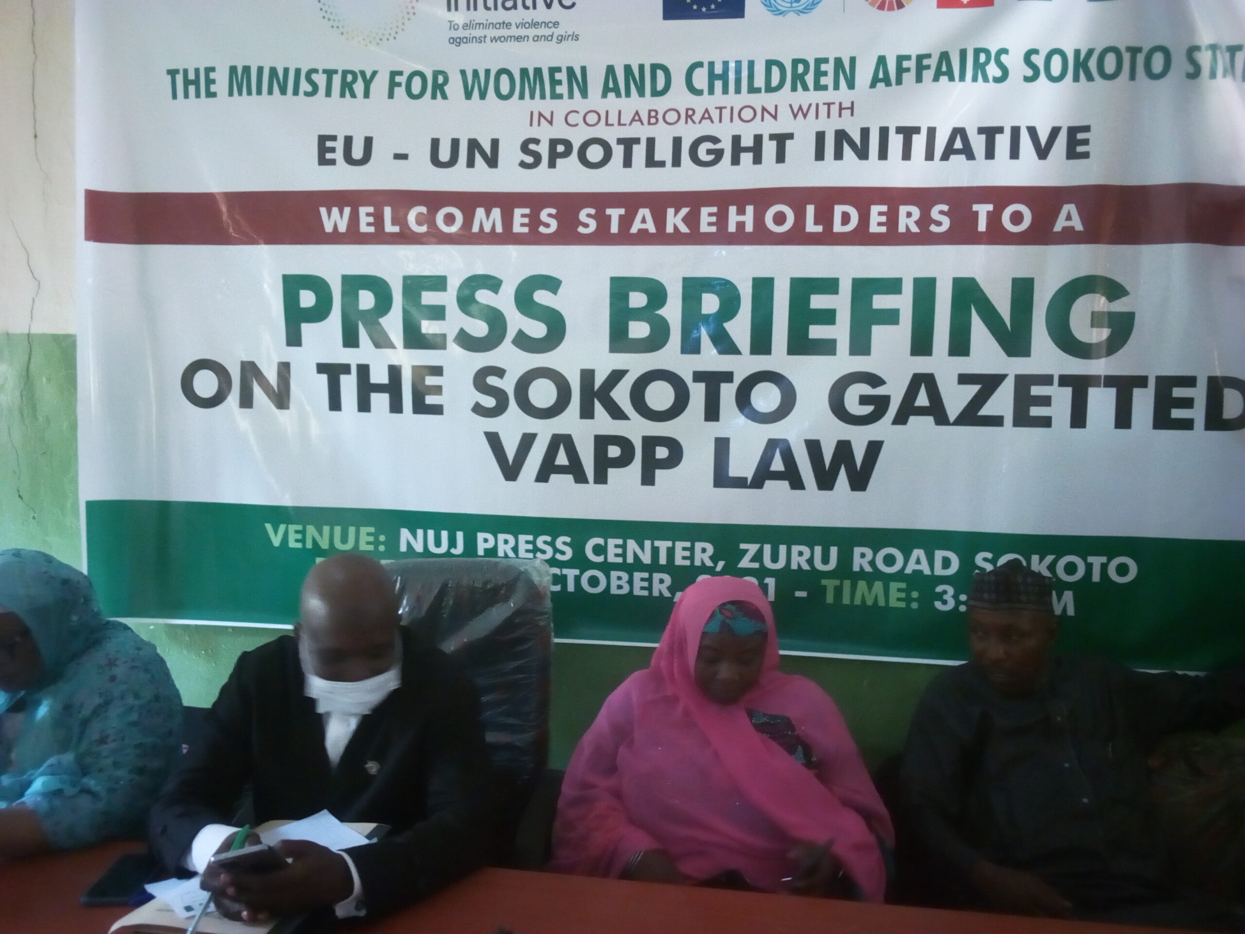 SOSG In Collaboration With Initiative Present Law Against Violence On Women And Girls