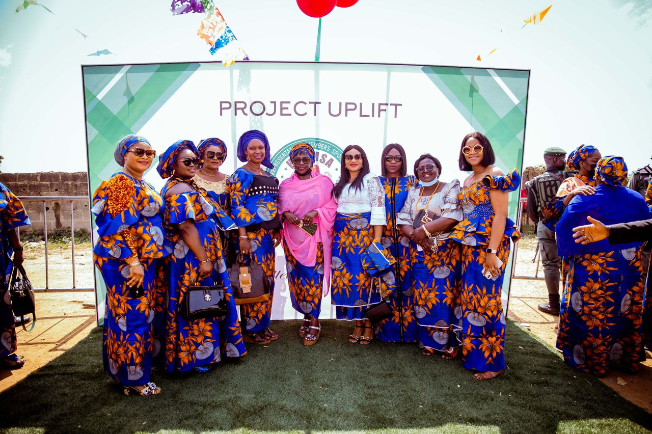 Gbajabiamila’s wife, Reps’ spouses lift Abuja IDPs camp with health services, gifts