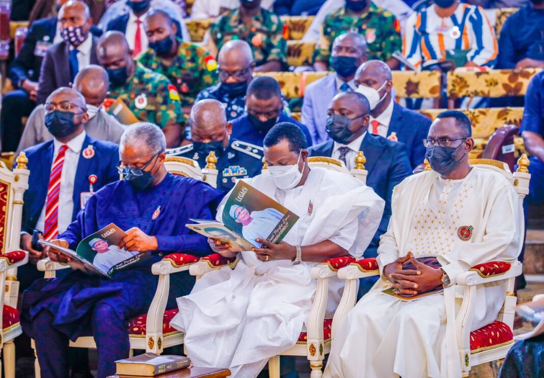 Vice President Osinbajo, Governor Lalong Pay Last Respect To Late Capt. Din