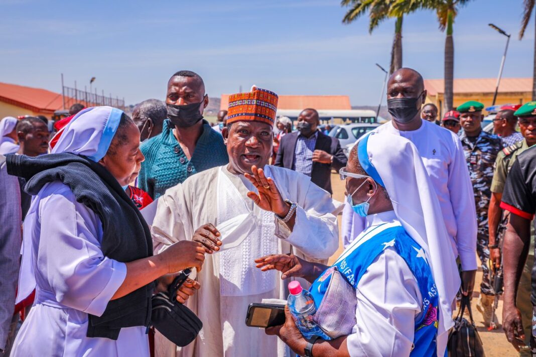 Governor Lalong Attends Memorial Mass For Late Archbishop G. G. Ganaka, Praises His Legacies