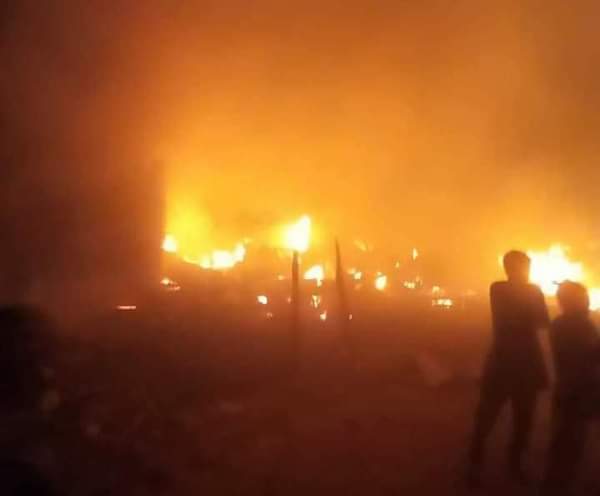 Fire Outbreak Wrecks 308 Shops/Stalls At Sokoto Kara Market