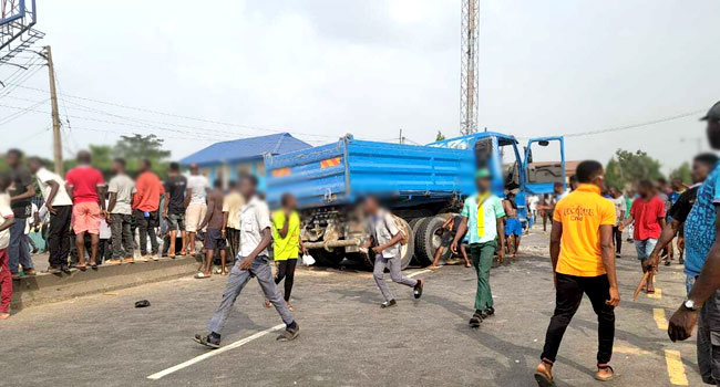 Several Feared Dead As Truck Rams Into Schoolchildren In Lagos