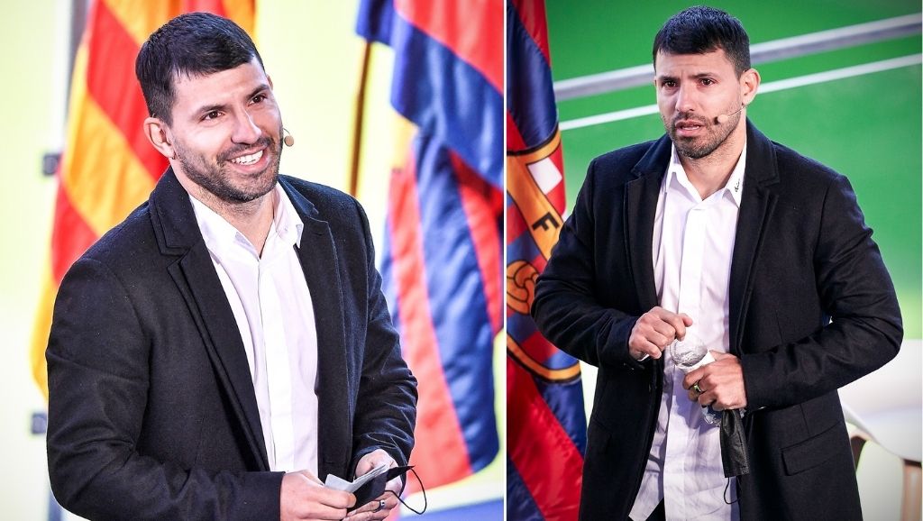 BREAKING: Barcelona striker, Sergio Aguero announces his retirement from football