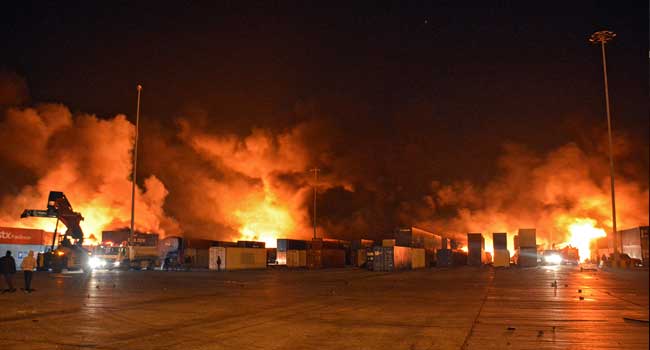 Israeli Air Strike Hits Syrian Port Of Latakia