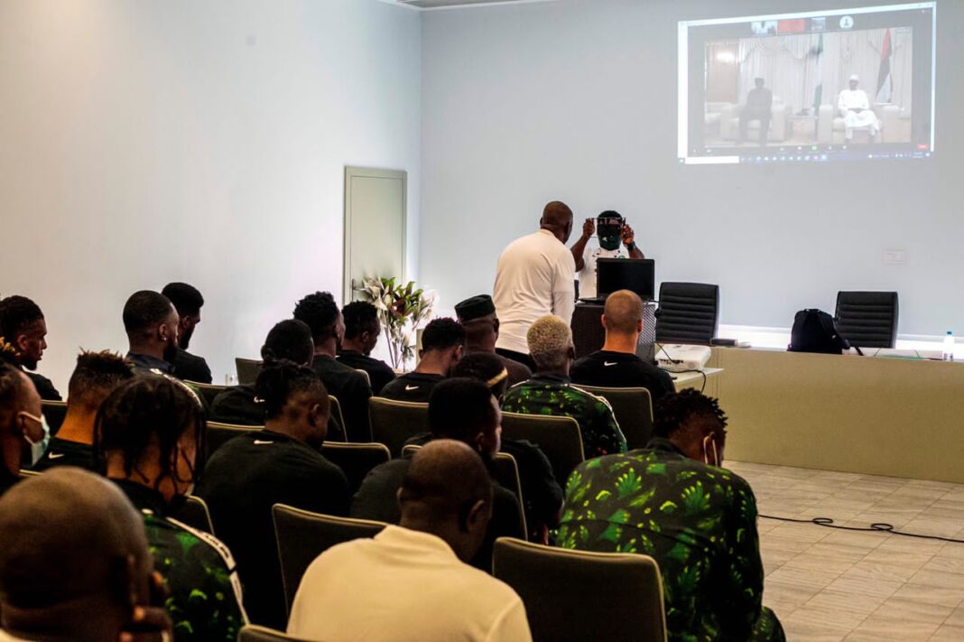 2021 AFCON: Maintain winning momentum, Buhari charges Super Eagles