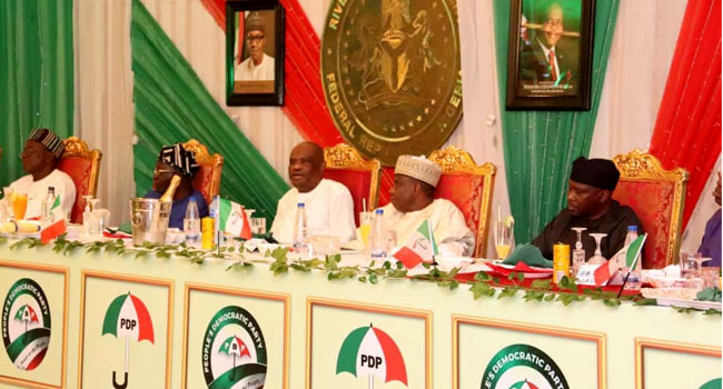 PDP Governors Ask Buhari To Restructure Nigeria’s Security Architecture