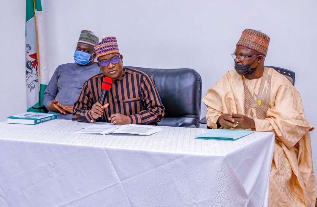 Governor Lalong Receives Staff Audit Report; Vows To Remove Questionable Civil Servants And Inject New Ones