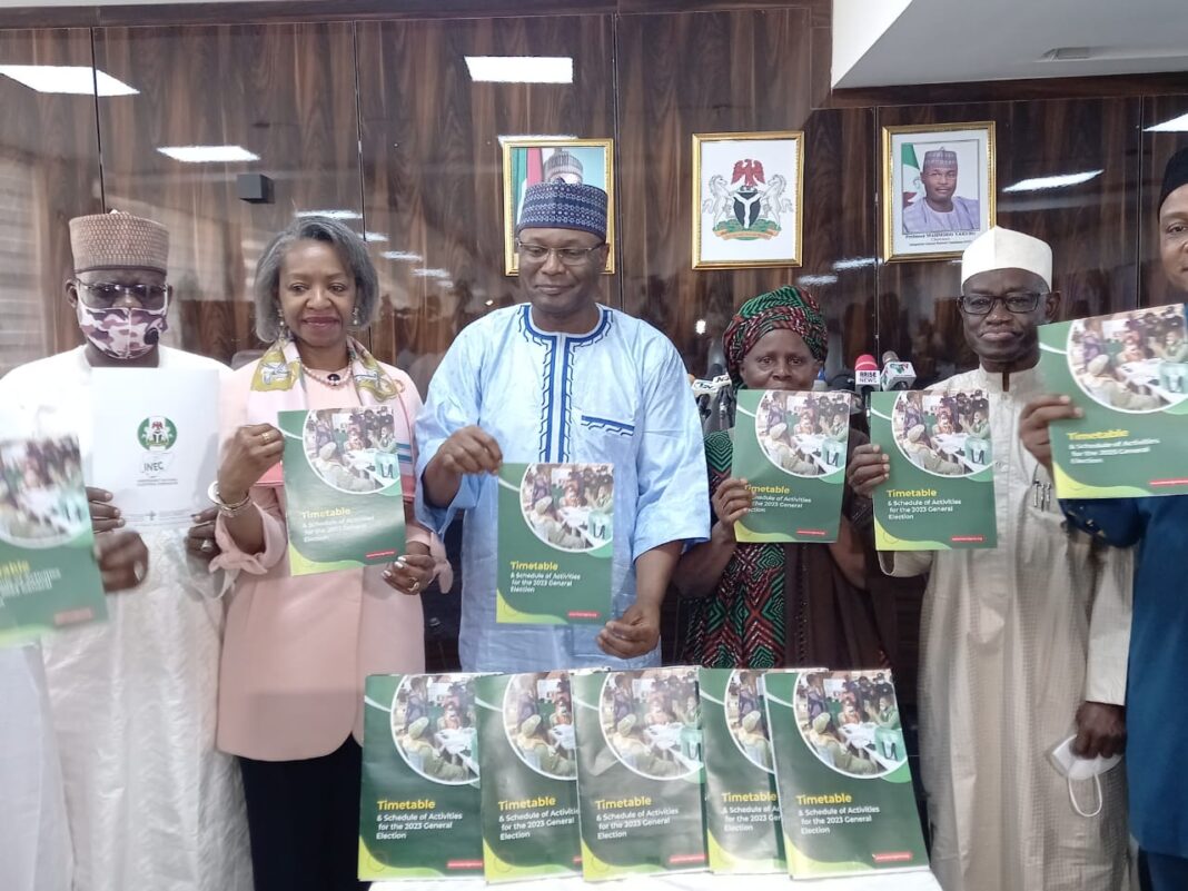INEC Announces New Dates For 2023 Elections