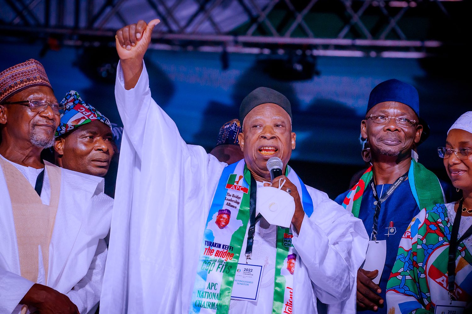 APC Convention: Sen. Abdullahi Adamu Emerges National Chairman