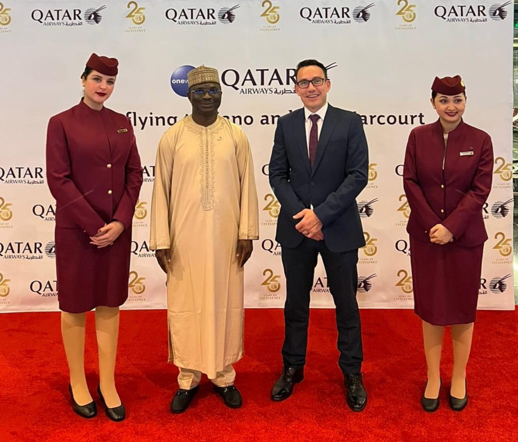 Qatar airways launches first direct flight to Kano
