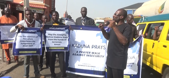 Pastors Protest Insecurity In Kaduna, Demand Massive Bombing Of Bandits