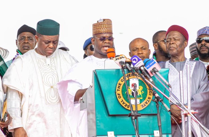 Yahaya Bello Pledge Level Playground In Kogi APC Gov Primary