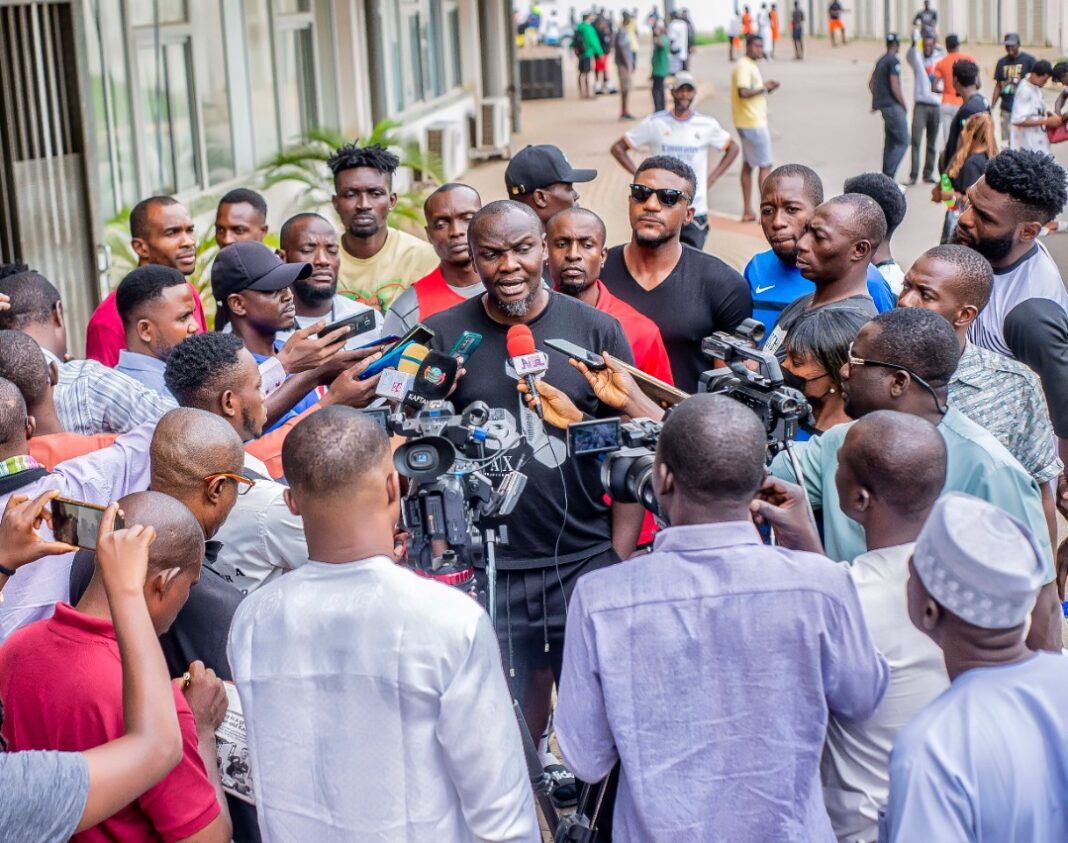 Basketball Players Storm Sports Minister’s Office, Demand Immediate Action over NBBF Leadership Impasse