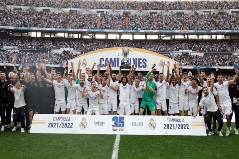 Real Madrid Beat Liverpool To Win 2021/2022 Champions League