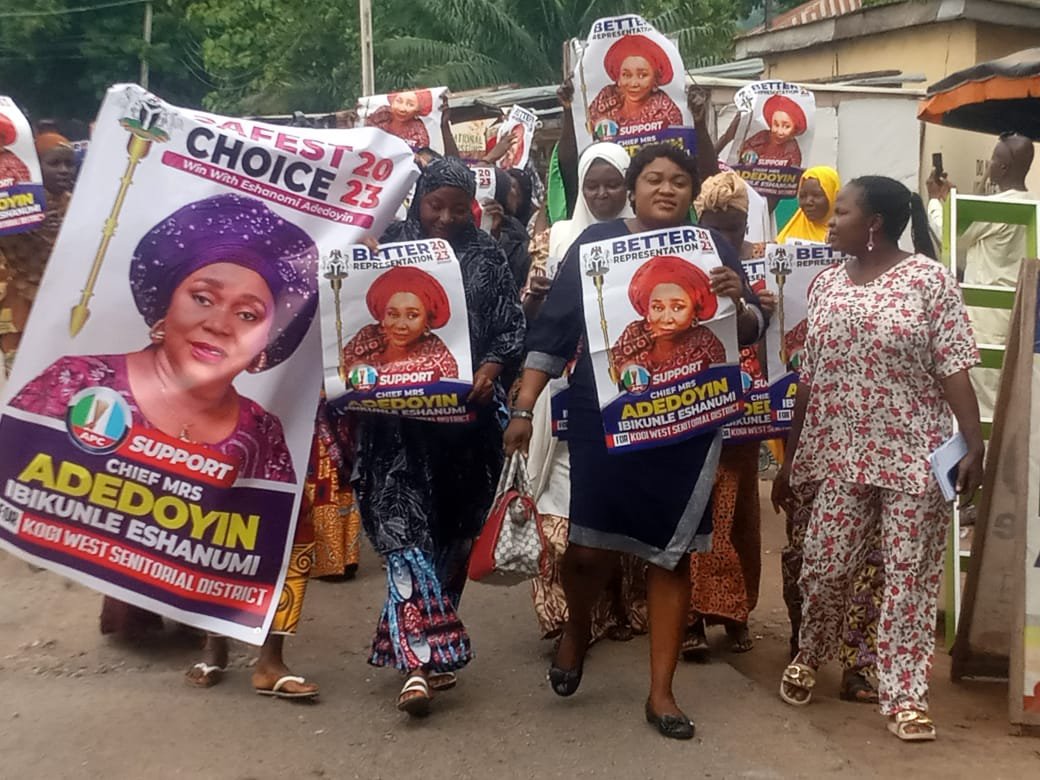 2023 Senatorial Bid: Women Demands APC Delegates Votes For Eshanumi In Kogi
