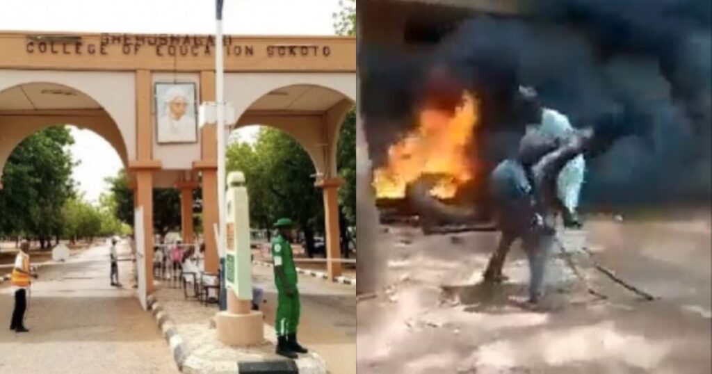 Female Student Burnt to Death In Sokoto Over Alleged Blasphemy