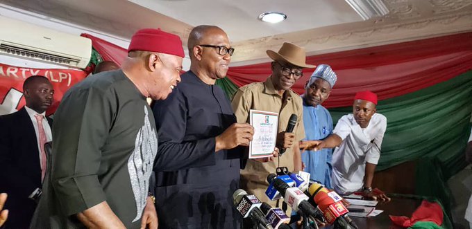 2023: Peter Obi Receives Labour Party Certificate of Return