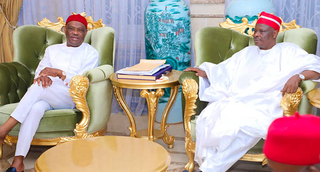 Kwankwaso Meets Wike In Port Harcourt