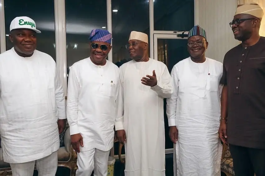 PDP crisis: Aggrieved Govs to sustain fight against Atiku, Ayu