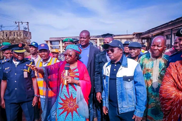 Governor Lalong Visits Polo Roundabout Junction Over Recurring Accidents; Promises Lasting Solutions