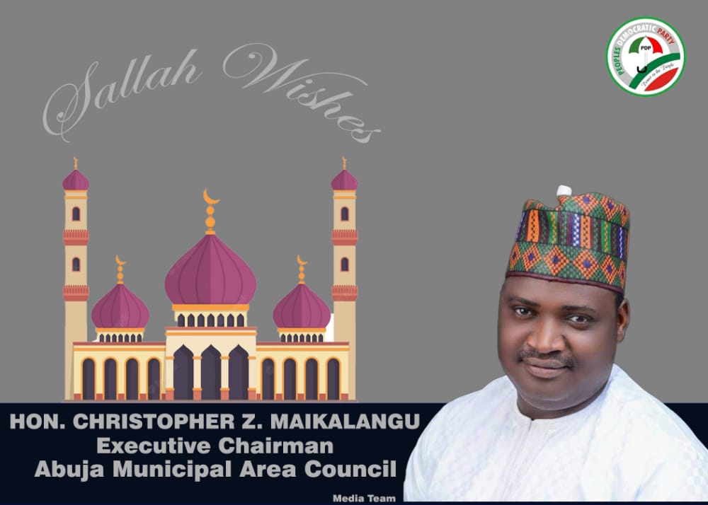 Eid-El-Kabir: AMAC Chairman felicitates with Muslim Faithful, calls for peace