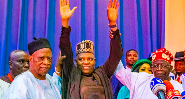 APC Officially Unveils Kashim Shettima As Vice-Presidential Candidate