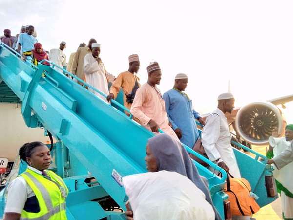 420 Pilgrims Arrived Sultan Abubakar 111 International Airport Sokoto After Hajj Operations