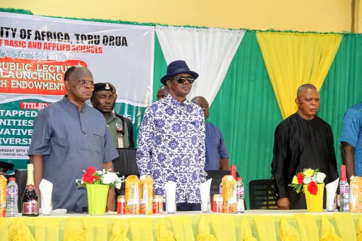 Gov.Diri Urges TETfund And NCDMB To Fund Research In Bayelsa Varsities