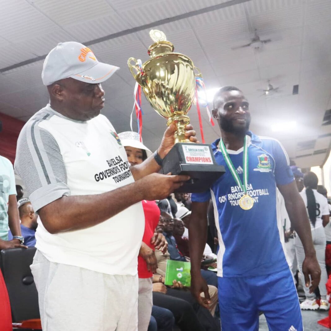 Bayelsa Gov. Challenge Corporate Organizations To Contribute To Sports Development