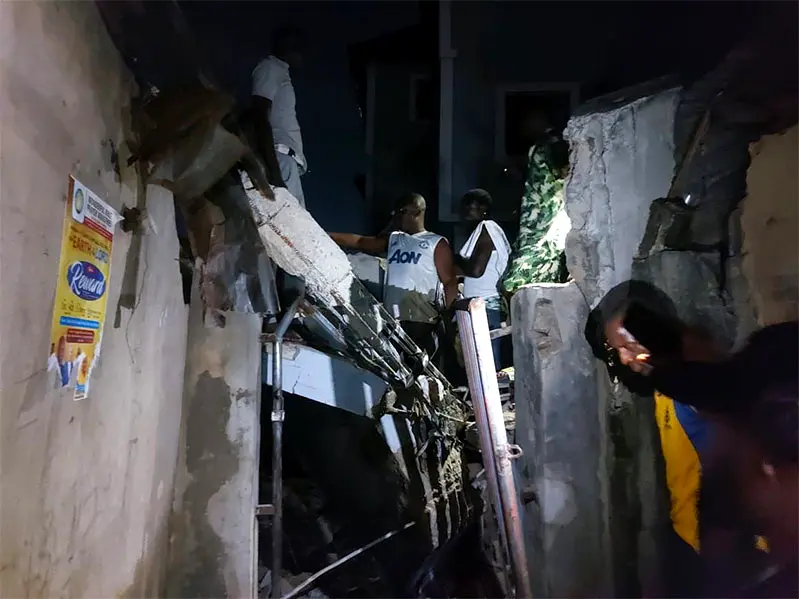 2 Dead, As Another Building Collapses in Lagos
