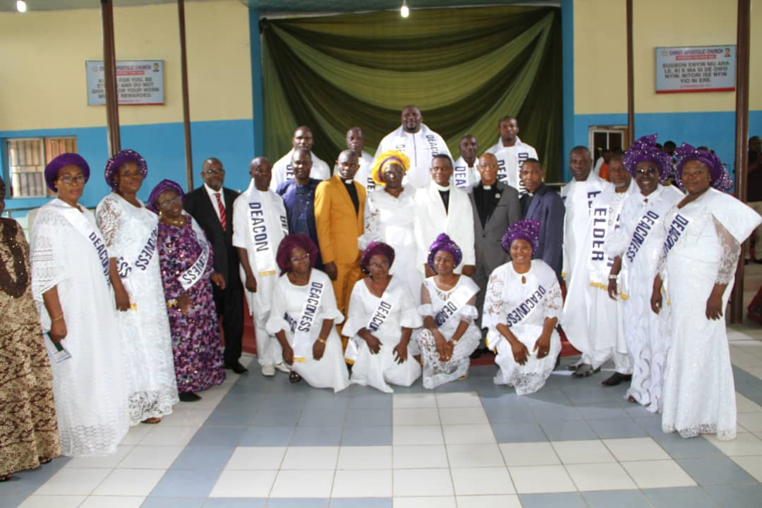 CAC vineyard of Comfort ordains Elders, Deacon, Deaconesses after 25 years