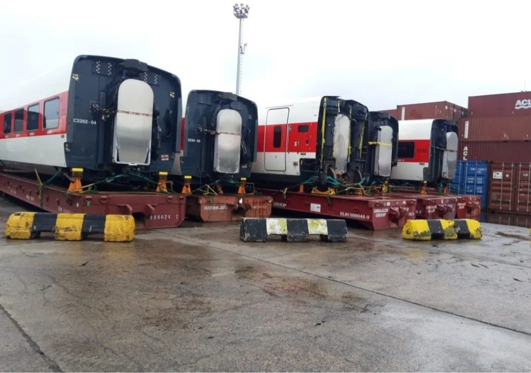 Lagos Govt takes delivery of trains for Red Line Rail System