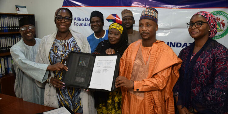 Ganduje, FG, Dangote, Bill Melinda Gates Foundations, UNICEF sign MoU on strengthening Kano health Systems