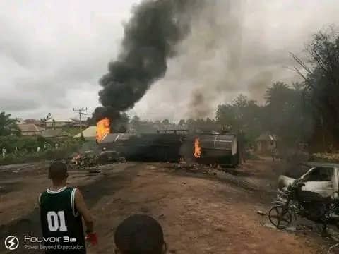 Many Feared Killed After Tanker Failed Break, Explosion In Kogi