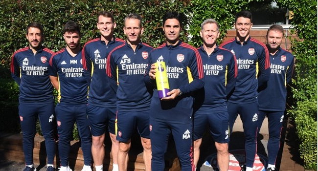 Arteta wins August’s Premier League Manager of the Month award