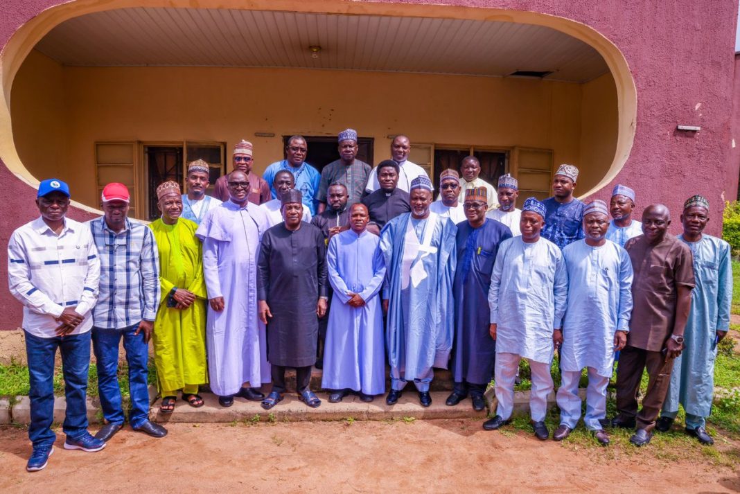 Governor Lalong Visits Catholic Diocese Of Shendam; Holds More Consultations With APC Stakeholders