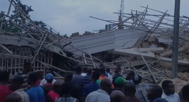 Scores Trapped As Building Collapses In Abuja