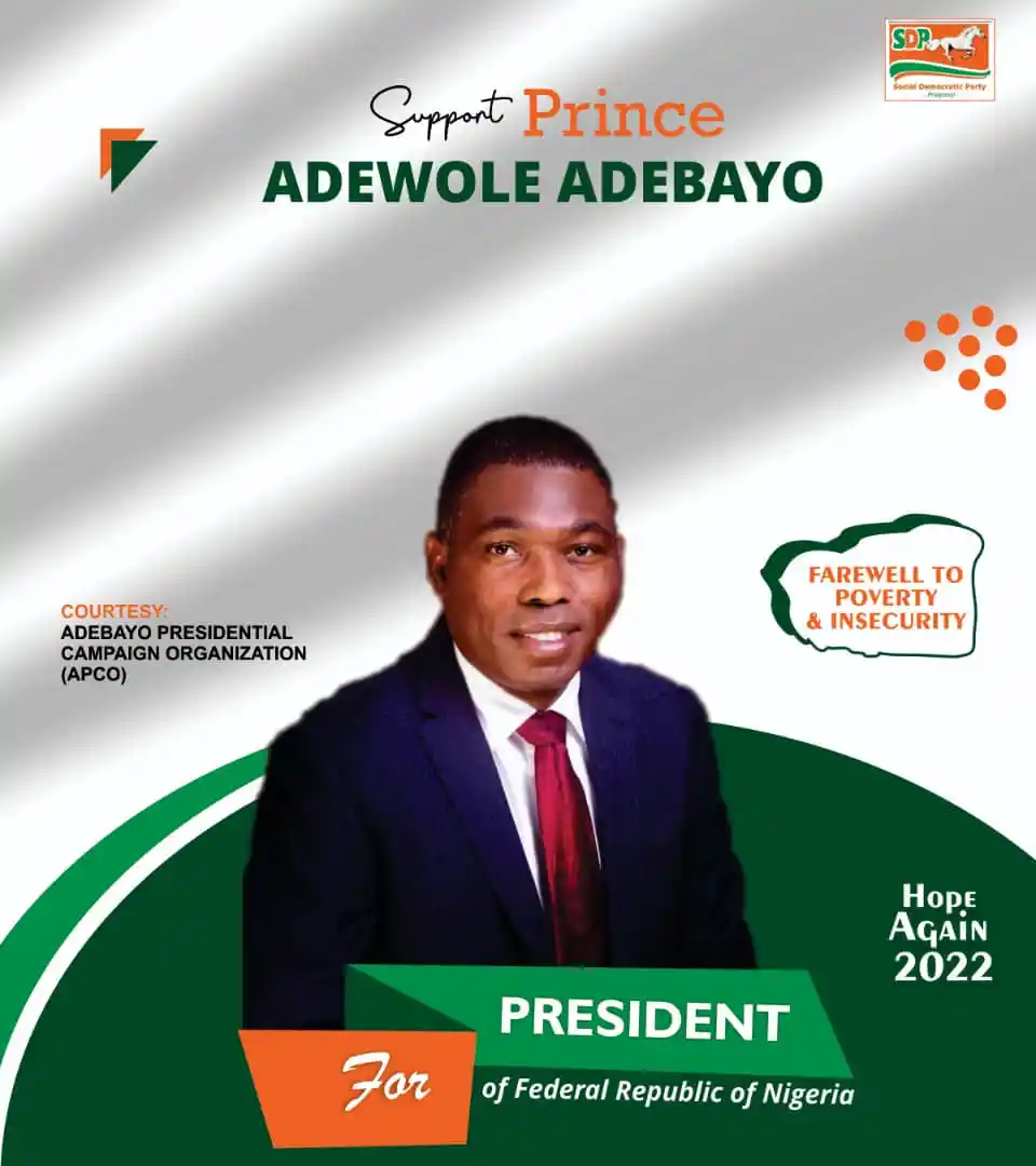 After Deregistered by INEC, Affected Parties Pledges Support for SDP Presidential Candidate