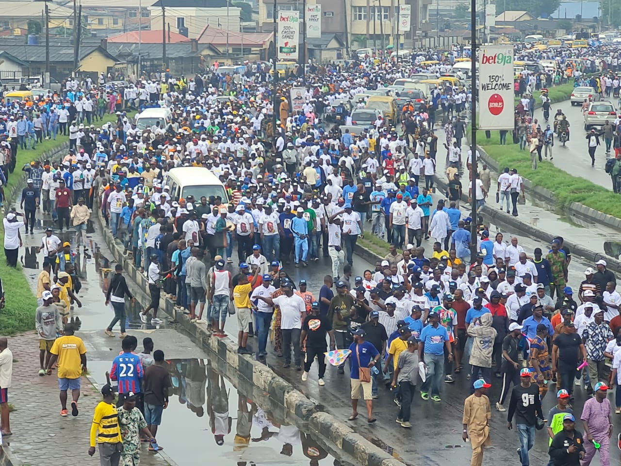 Lagosians holds Mega Rally for Tinubu