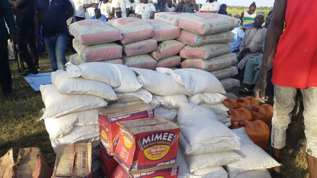 Rep Beni Lar Gives Out N12m Relief Items To Communities