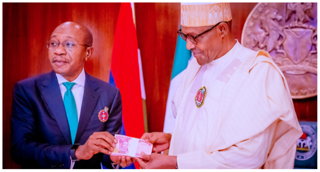 CBN Governor Explains Features of New Naira Notes