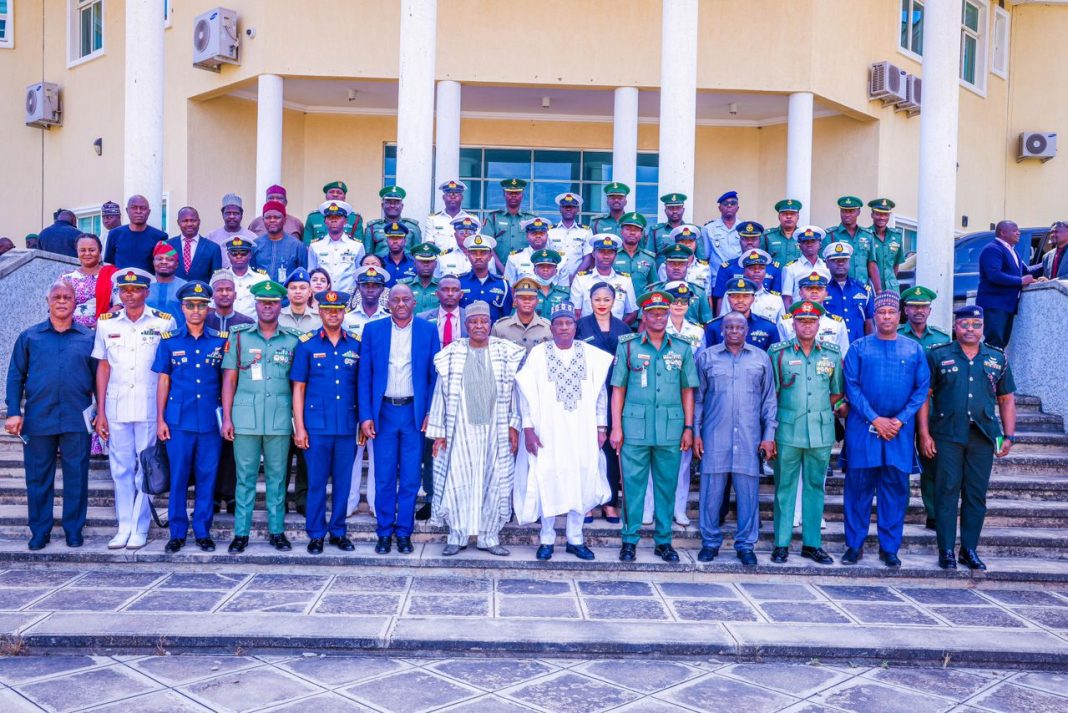 Governor Lalong Advocates More Training For Security Forces; Receives Armed Forces Command & Staff Course Participants